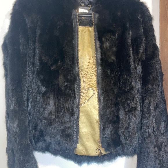 Vintage Baby Phat rabbit fur coat - Picture 2 of 10